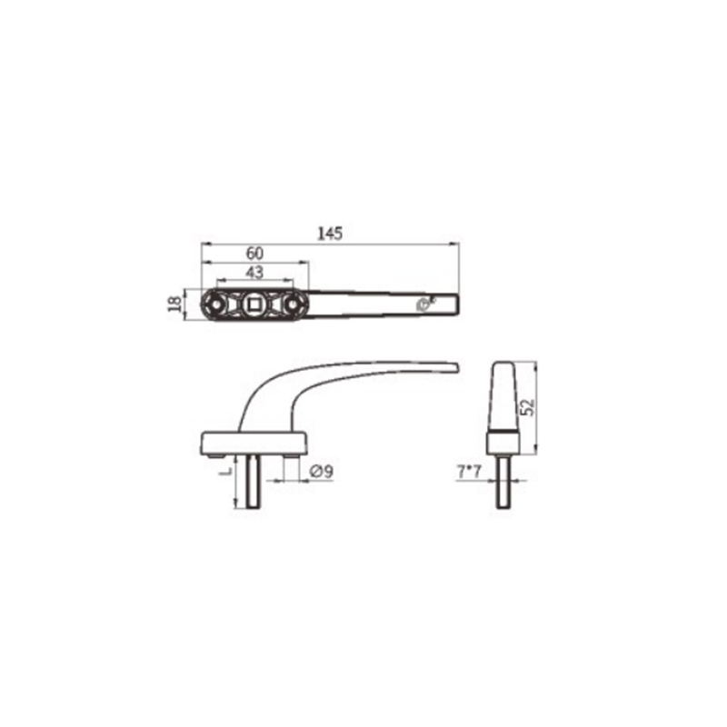 Window Handle CZ18