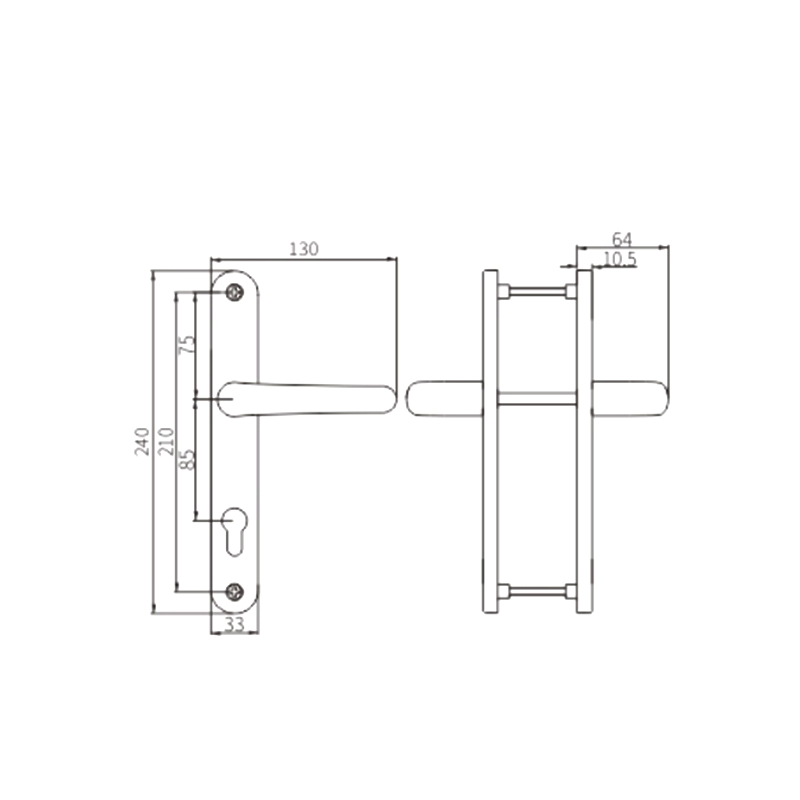 Casement Door handle FCZM01A