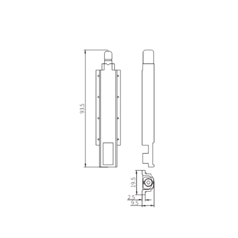 Flush Bolt CX02