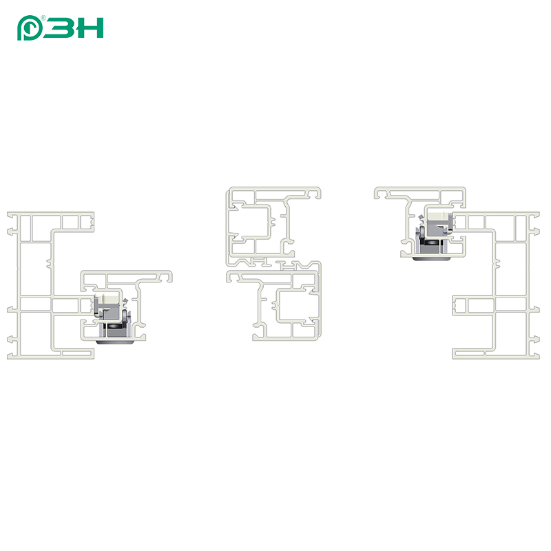 UPVC U-Groove Sliding Window System With Sliding Latch Lock