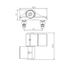 Casement Door 3D Hinge JX48