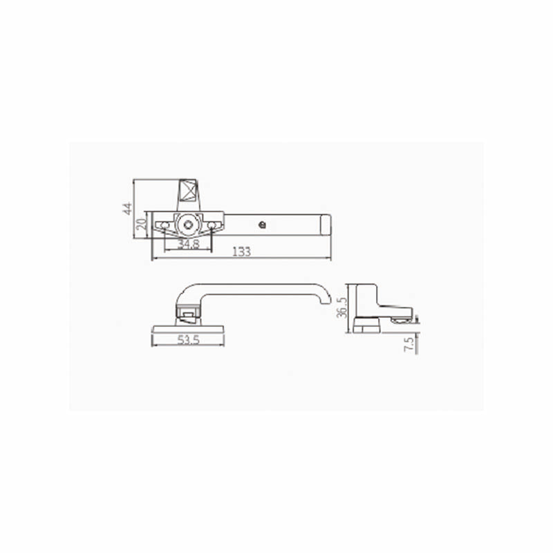 Window Camlock Handle ZY02