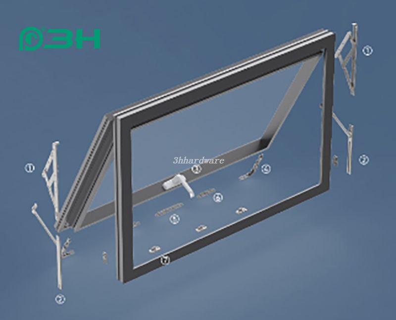 Curtain Wall Window Hardware System