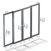 Balcony Sliding Patio Door Hardware System