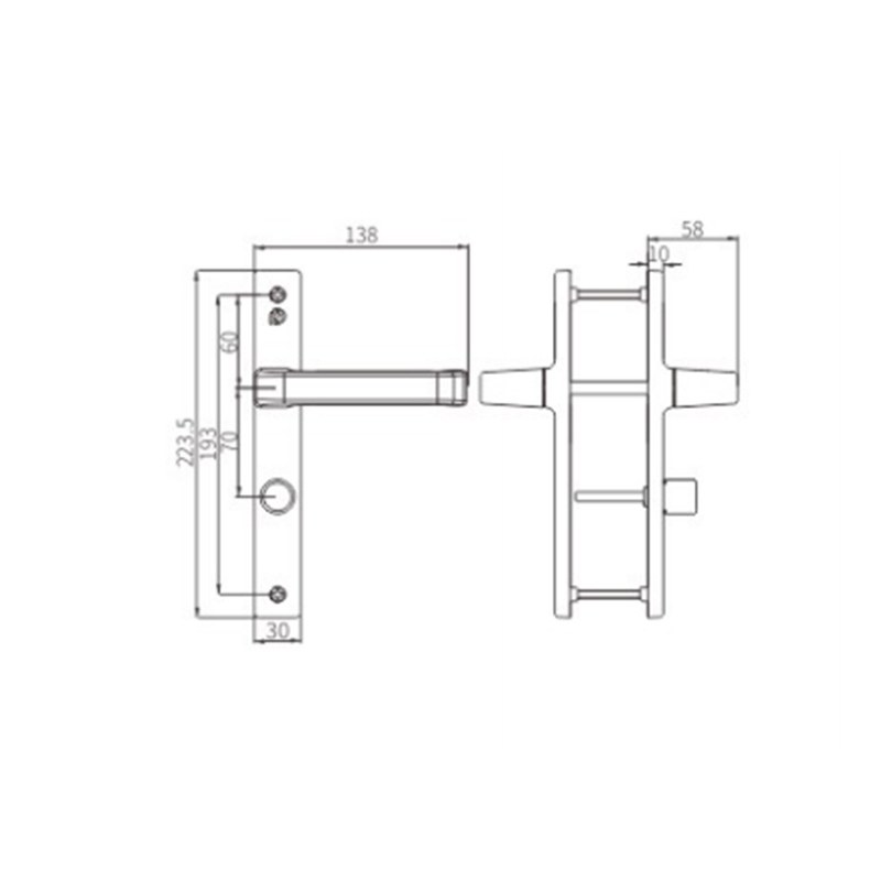 Door handle CZM24B