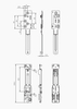 Concealed Anti-off Safety Lock AFS03L