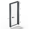 Slim Line Swing Door Hardware System 