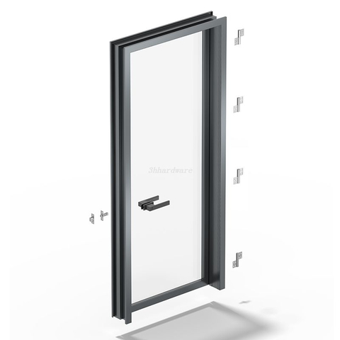Slim Line Swing Door Hardware System 