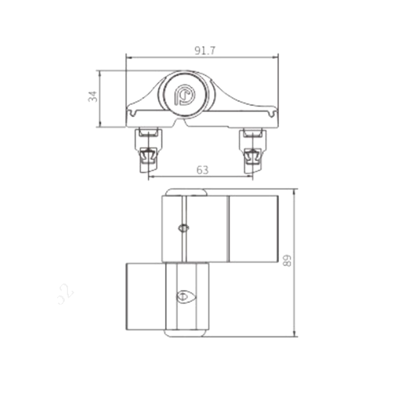 Casement Door 3D Hinge JX48C