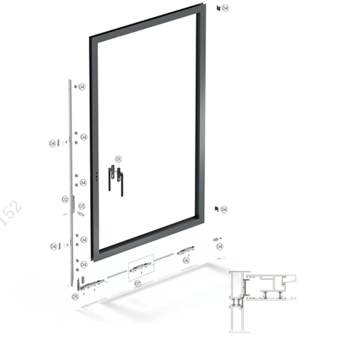Lift And Slide Door System TSM04