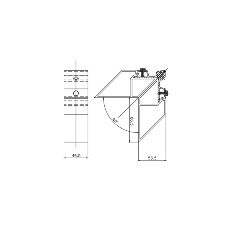 Corner Joint Connector T85A