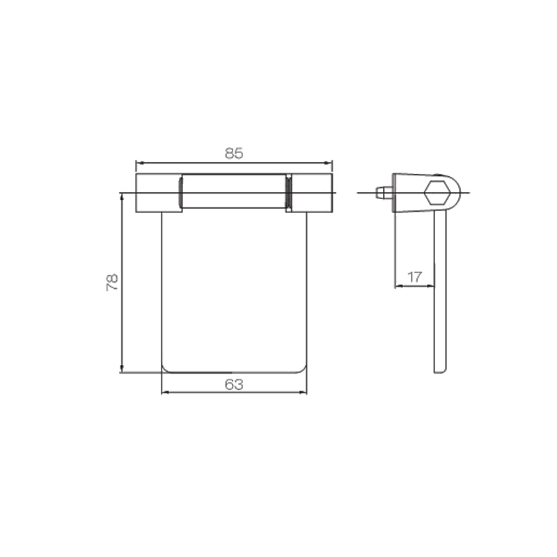 UPVC Window Hinge PJH02