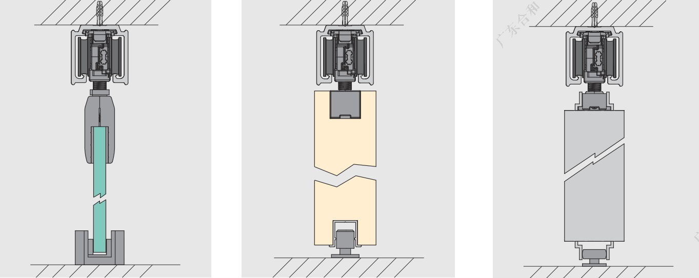 buffering glass device