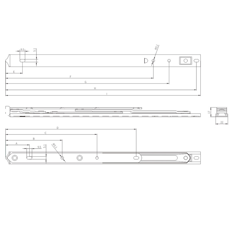 Friction Stay HHKS12B