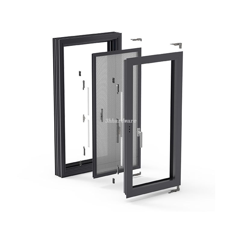 Dual Internal Screen Window Integrated Hardware System
