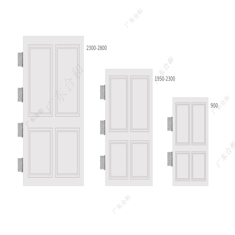 ANSI 2 Ball Bearings Hinge 454534-2BB 