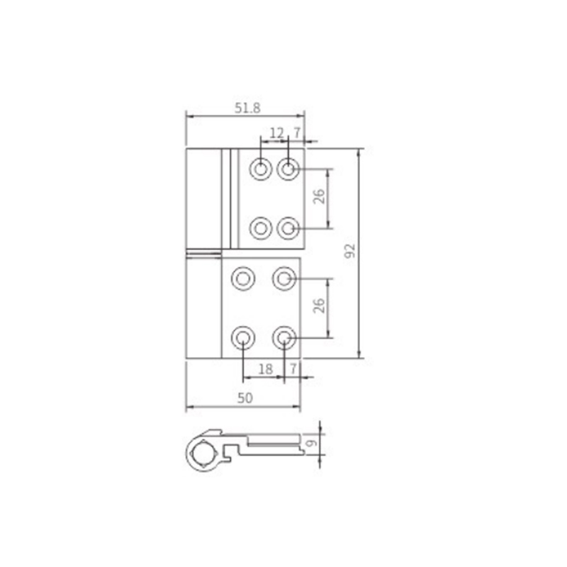 Window Hinge JX22C