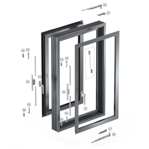 Swing Window With Screen