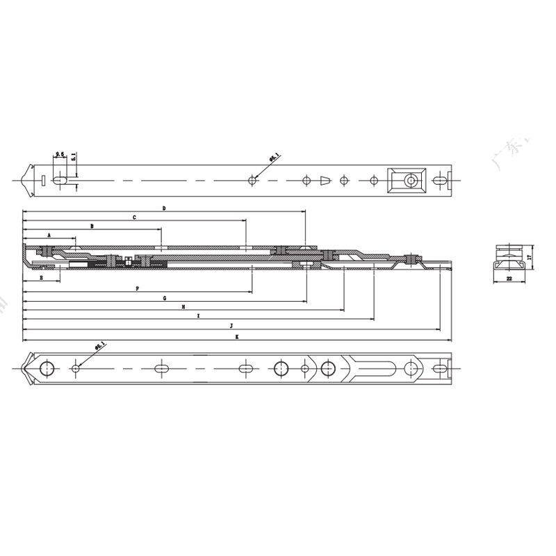 Friction Stay HHKX10-16