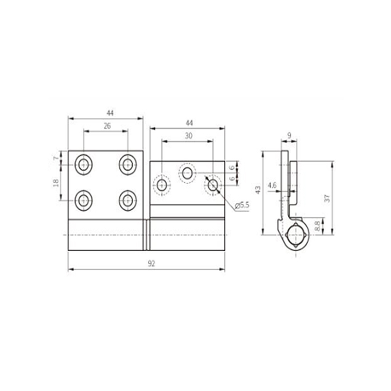 Window hinge JX22D