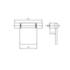 UPVC Window Hinge PJH01