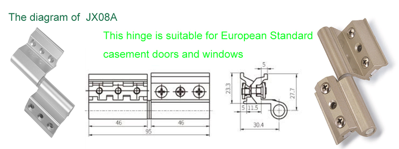 EN Window Hinge JX08A