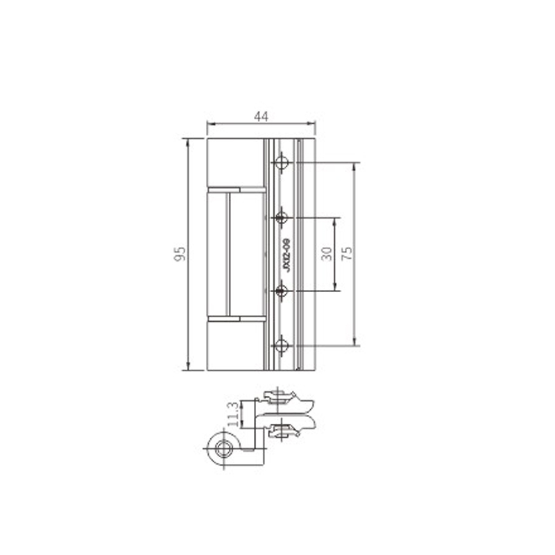 Window and door hinge JX131