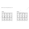 High Quality Partition Folding Door Fittings Hardware System ZDM03