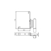 UPVC Bottom Window Hinge PJCX03