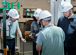 News | Leaders from China Architecture Metal Structure Association Visit 3H Architectural Hardware to Explore New Paths for High-Quality Development in the Hardware Industry