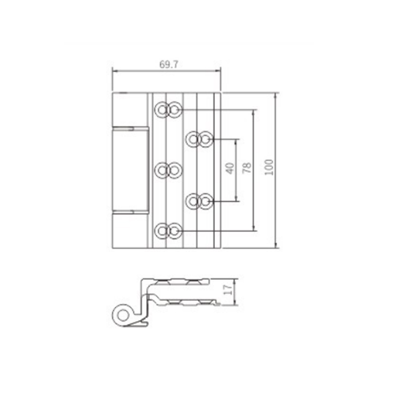 Window Hinge JX05H