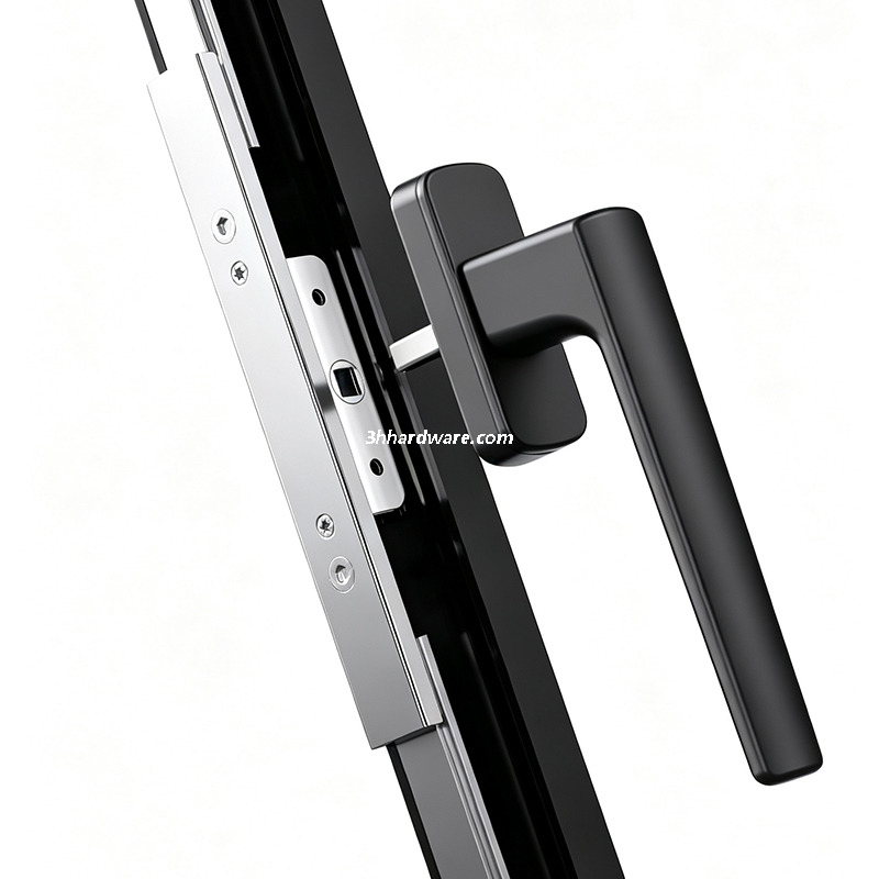Inner Glass Outer Screen Integrated Swing Window System