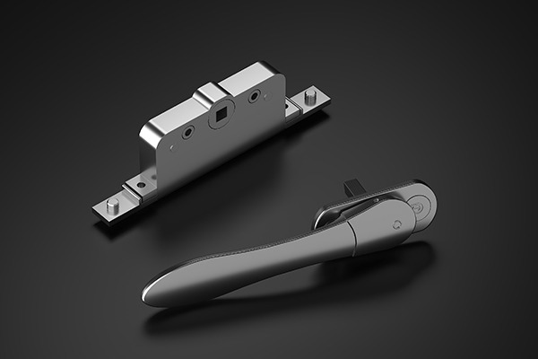Window Handle+Lock Box